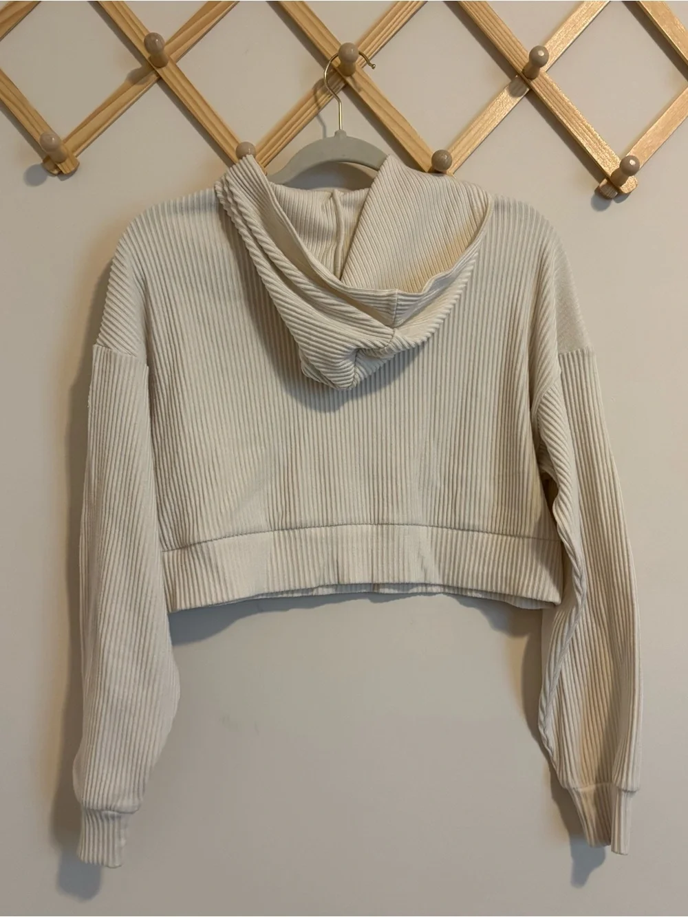 ALO Yoga The Muse Hoodie in Ivory size XS